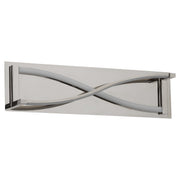 Hyperion 22" LED Vanity Light in Polished Nickel