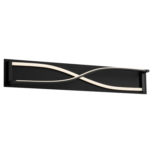 Hyperion 34" LED Vanity Light in Black