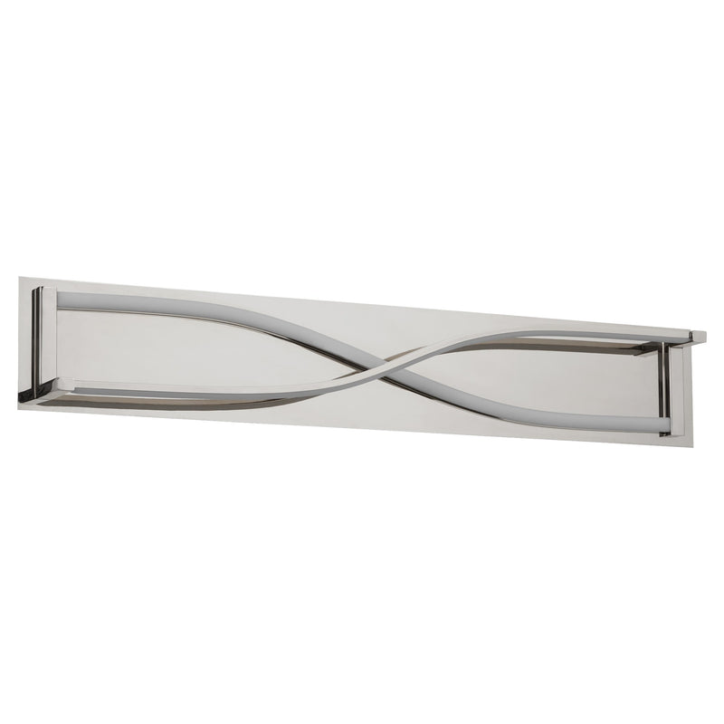 Hyperion 34" LED Vanity Light in Polished Nickel
