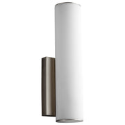 Fugit 12" LED Wall Sconce in Satin Nickel