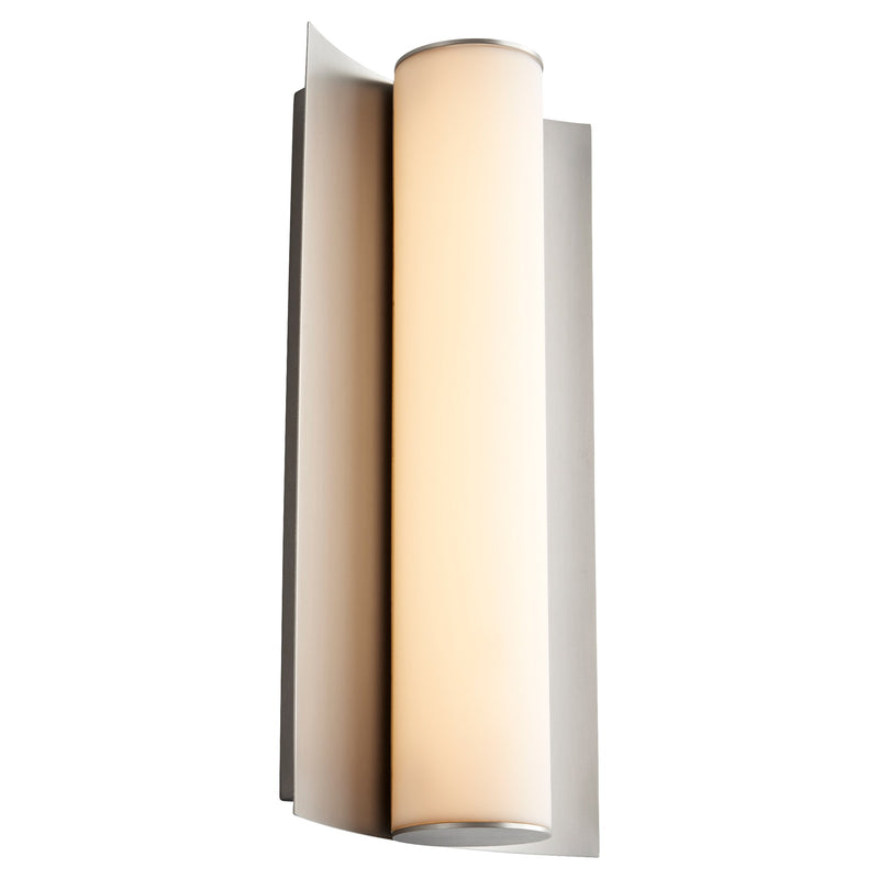 Wave 13" LED Wall Sconce in Satin Nickel