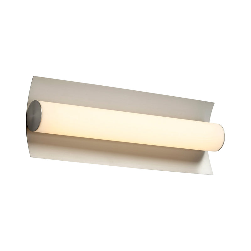 Wave 18" LED Vanity Light in Satin Nickel