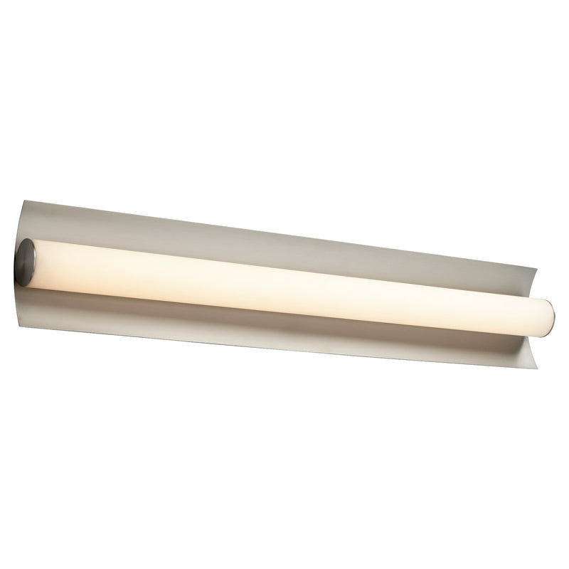 Wave 35" LED Vanity Light in Satin Nickel