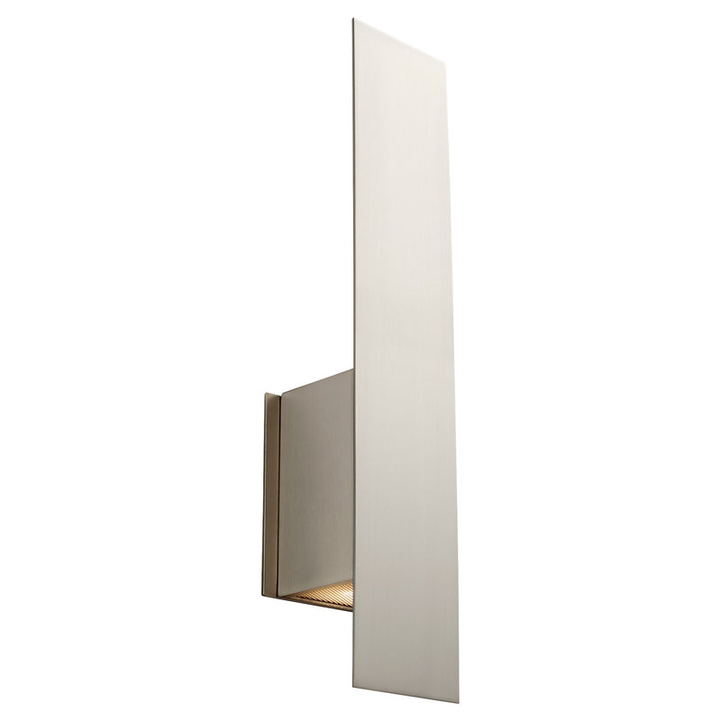 Reflex 2 Light Wall Sconce in Satin Nickel