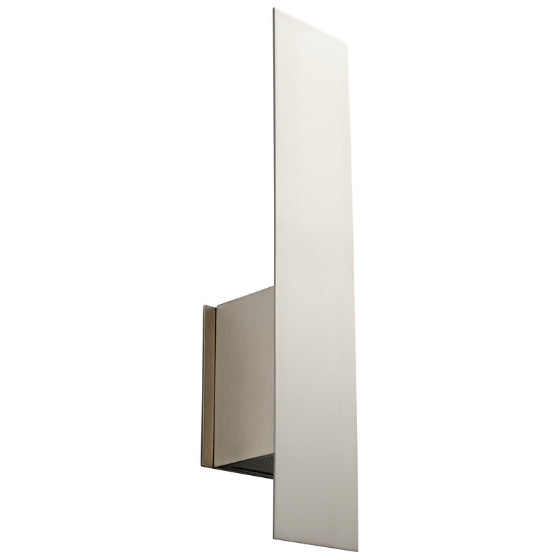 Reflex 2 Light Wall Sconce in Satin Nickel