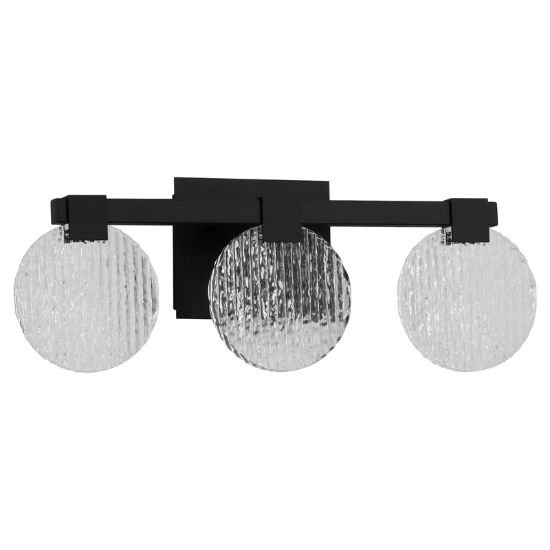 Axiom 3 Light LED Vanity Light in Black