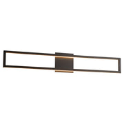 Xanni 36" LED Vanity Light in Black