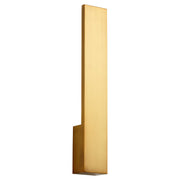 Icon LED Wall Sconce in Aged Brass