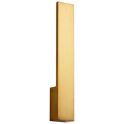 Icon LED Wall Sconce in Aged Brass