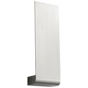 Halo Large LED Wall Sconce in Satin Nickel