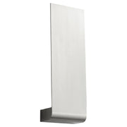 Halo Large LED Wall Sconce in Satin Nickel