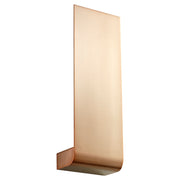 Halo Large LED Wall Sconce in Satin Copper