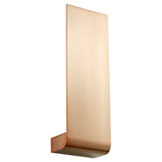 Halo Large LED Wall Sconce in Satin Copper