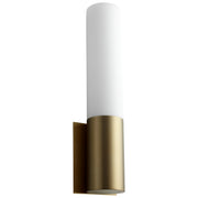 Magnum LED Wall Sconce in Aged Brass