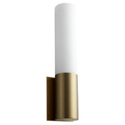 Magnum LED Wall Sconce in Aged Brass