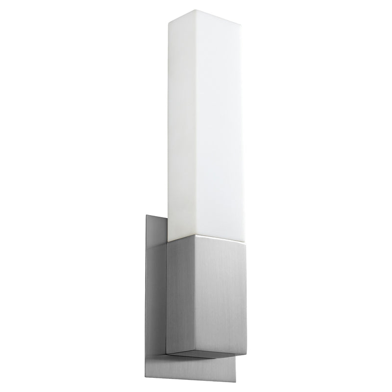 Vega LED Wall Sconce in Satin Nickel