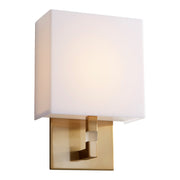 Chameleon Small LED Wall Sconce in Aged Brass