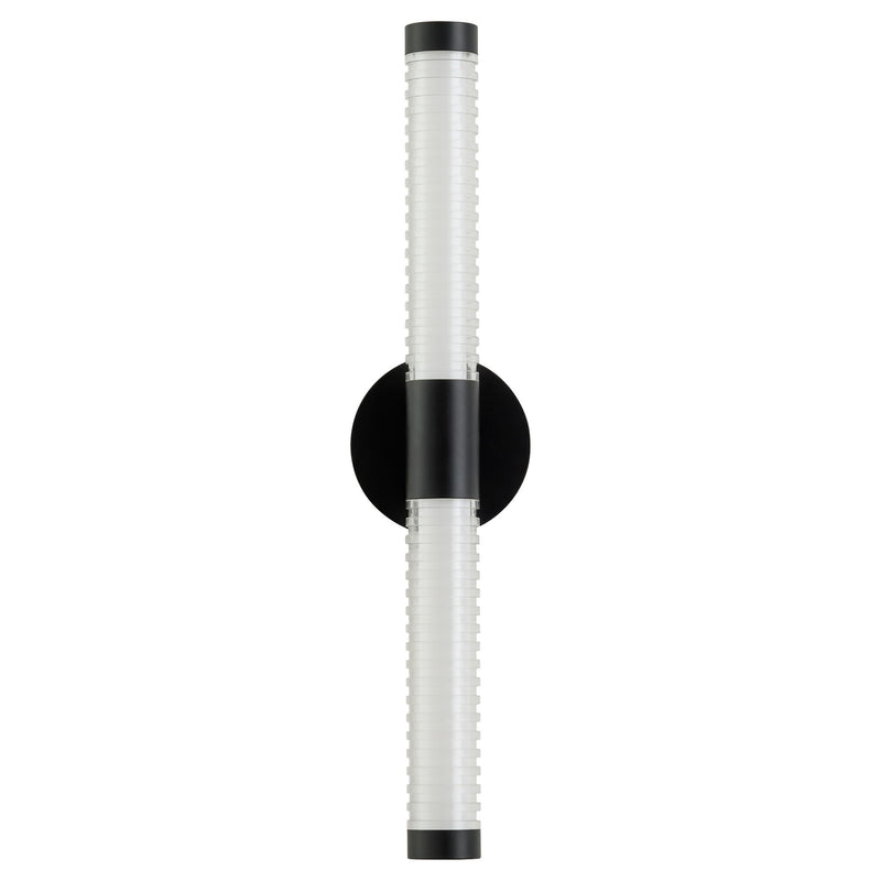 Vaden 22" LED Vanity Light in Black
