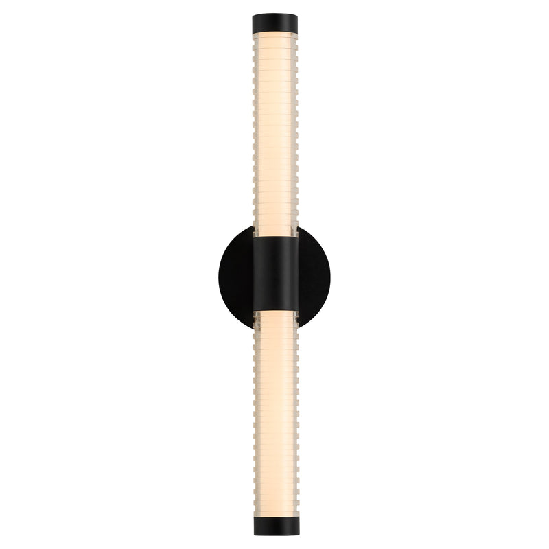 Vaden 22" LED Vanity Light in Black