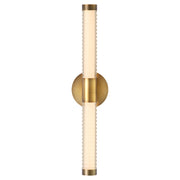 Vaden 22" LED Vanity Light in Brushed Brass