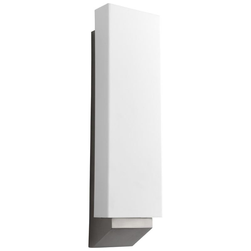 Polaris LED Wall Sconce in Satin Nickel