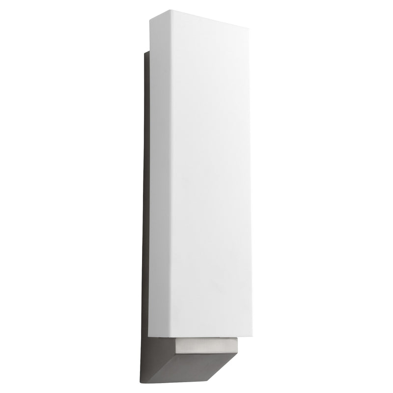 Polaris LED Wall Sconce in Satin Nickel