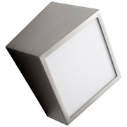 Zeta LED Wall Sconce in Satin Nickel
