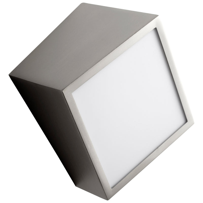 Zeta LED Wall Sconce in Satin Nickel