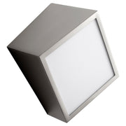 Zeta LED Wall Sconce in Satin Nickel