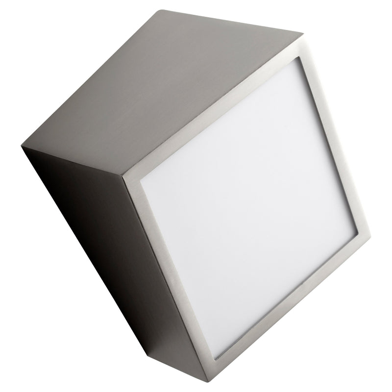 Zeta LED Wall Sconce in Satin Nickel