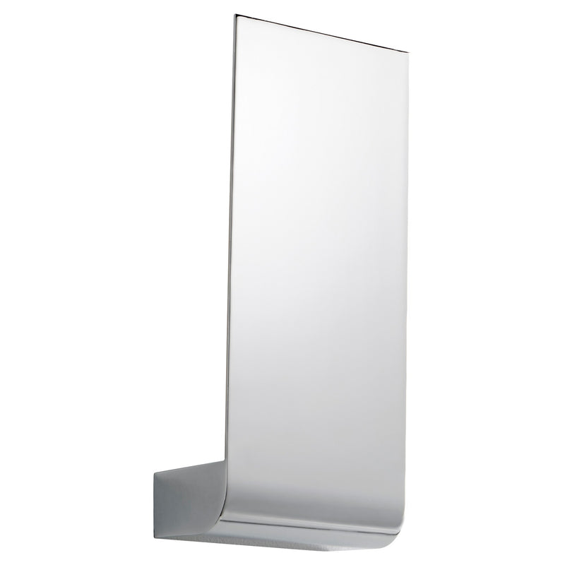 Halo Small LED Wall Sconce in Polished Chrome