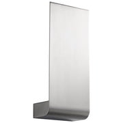 Halo Small LED Wall Sconce in Satin Nickel
