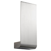 Halo Small LED Wall Sconce in Satin Nickel