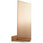 Halo Small LED Wall Sconce in Satin Copper