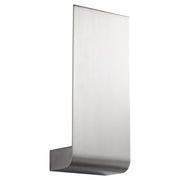 Halo Small LED Wall Sconce in Satin Nickel