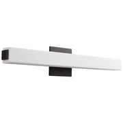 Adelphi 24" LED Vanity Light in Oiled Bronze