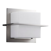 Metrix LED Wall Sconce in Satin Nickel