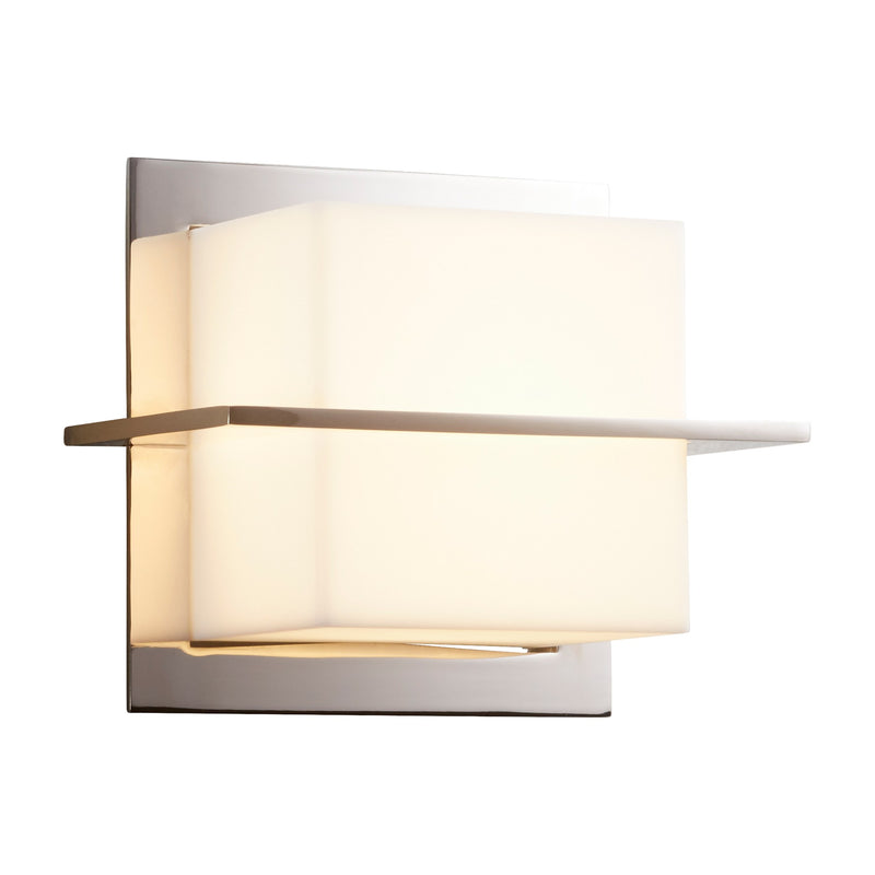 Metrix LED Wall Sconce in Polished Nickel