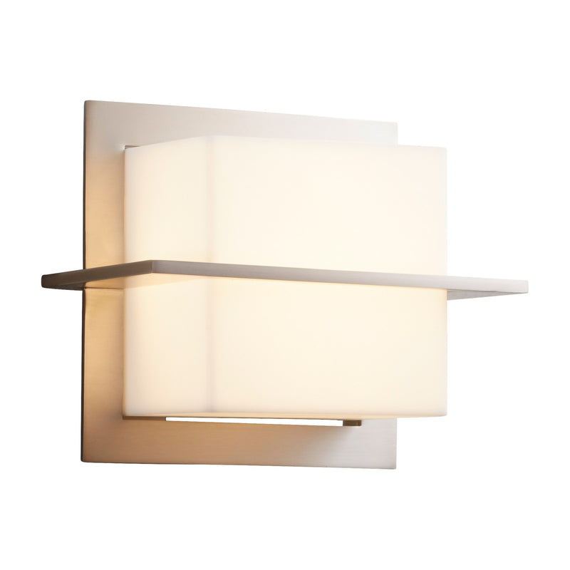Metrix LED Wall Sconce in Satin Nickel