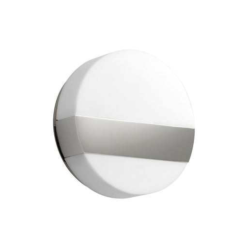 Aurora 6" LED Wall Sconce in Polished Nickel