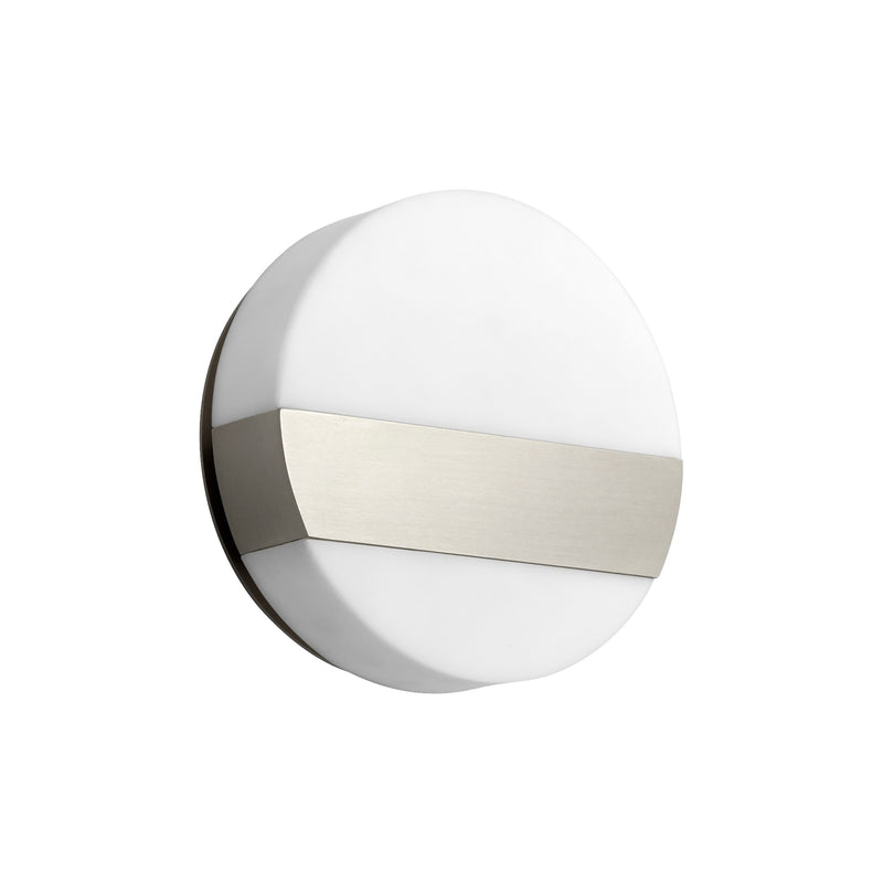 Aurora 6" LED Wall Sconce in Satin Nickel