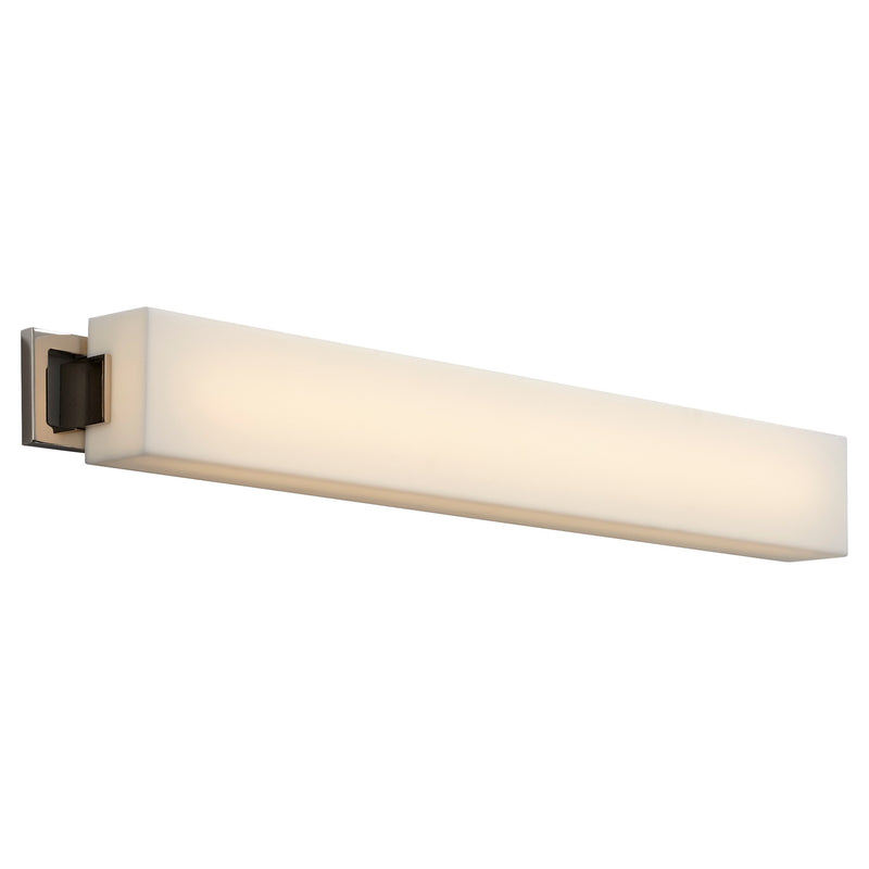 Axel 29" LED Vanity Light in Polished Nickel