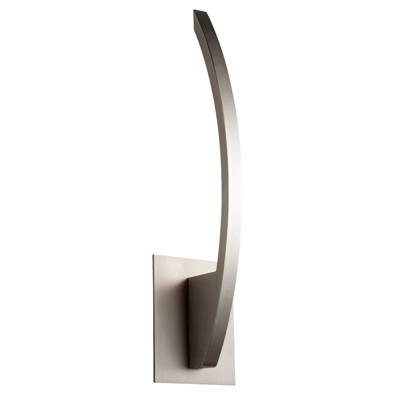 Bolo LED Wall Sconce in Satin Nickel
