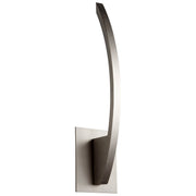 Bolo LED Wall Sconce in Satin Nickel