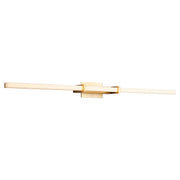 Wand 36" LED Vanity Light in Aged Brass