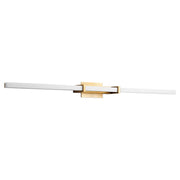 Wand 36" LED Vanity Light in Aged Brass