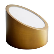Zeepers LED Wall Sconce in Aged Brass