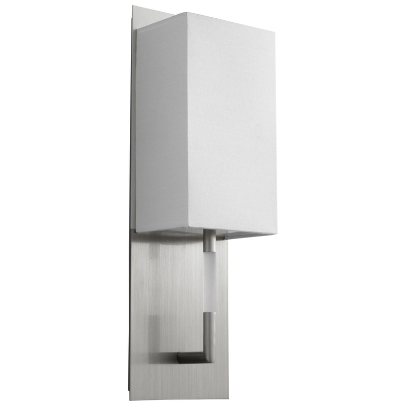 Epoch LED Wall Sconce in Satin Nickel