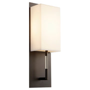 Epoch Acrylic Shade LED Wall Sconce in Oiled Bronze