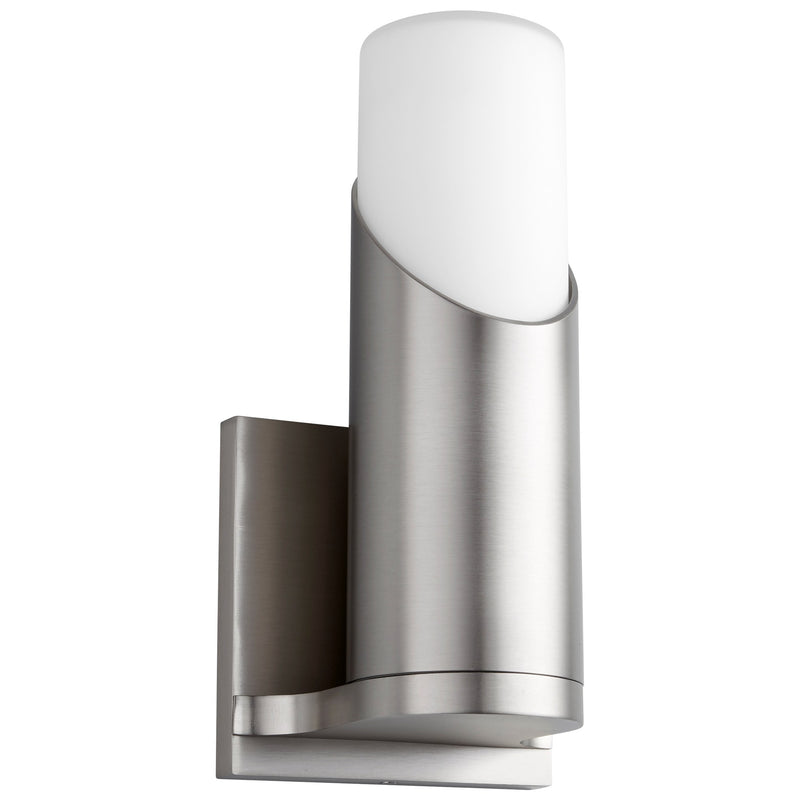 Ellipse LED Wall Sconce in Satin Nickel